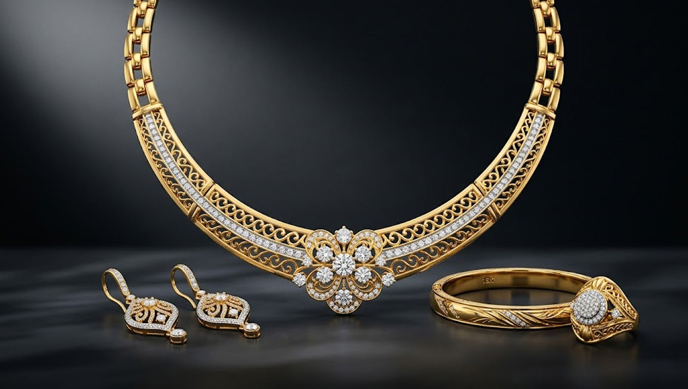 Why 18K Gold Jewelry in Dubai Remains the Standard for Serious Luxury Buyers