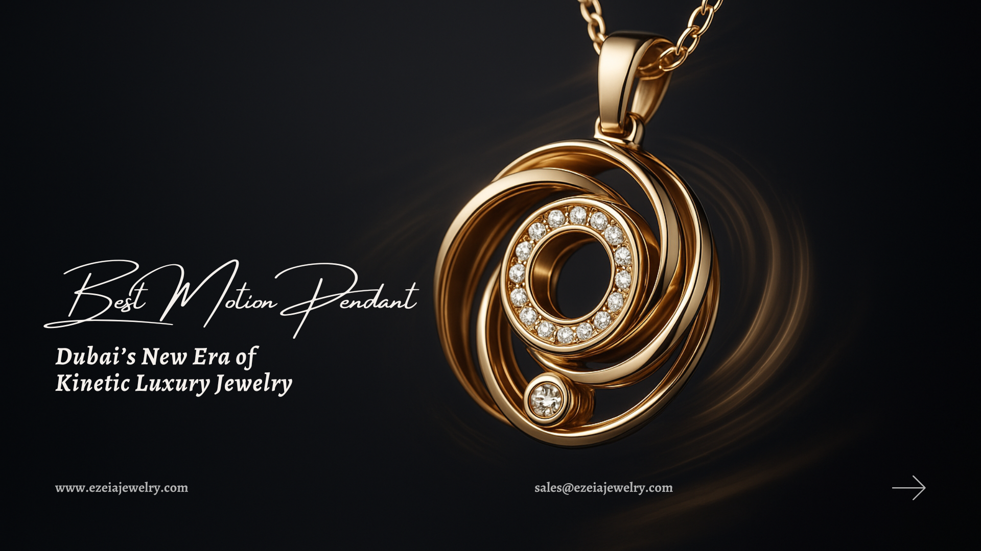 Best Motion Pendant: Dubai’s New Era of Kinetic Luxury Jewelry