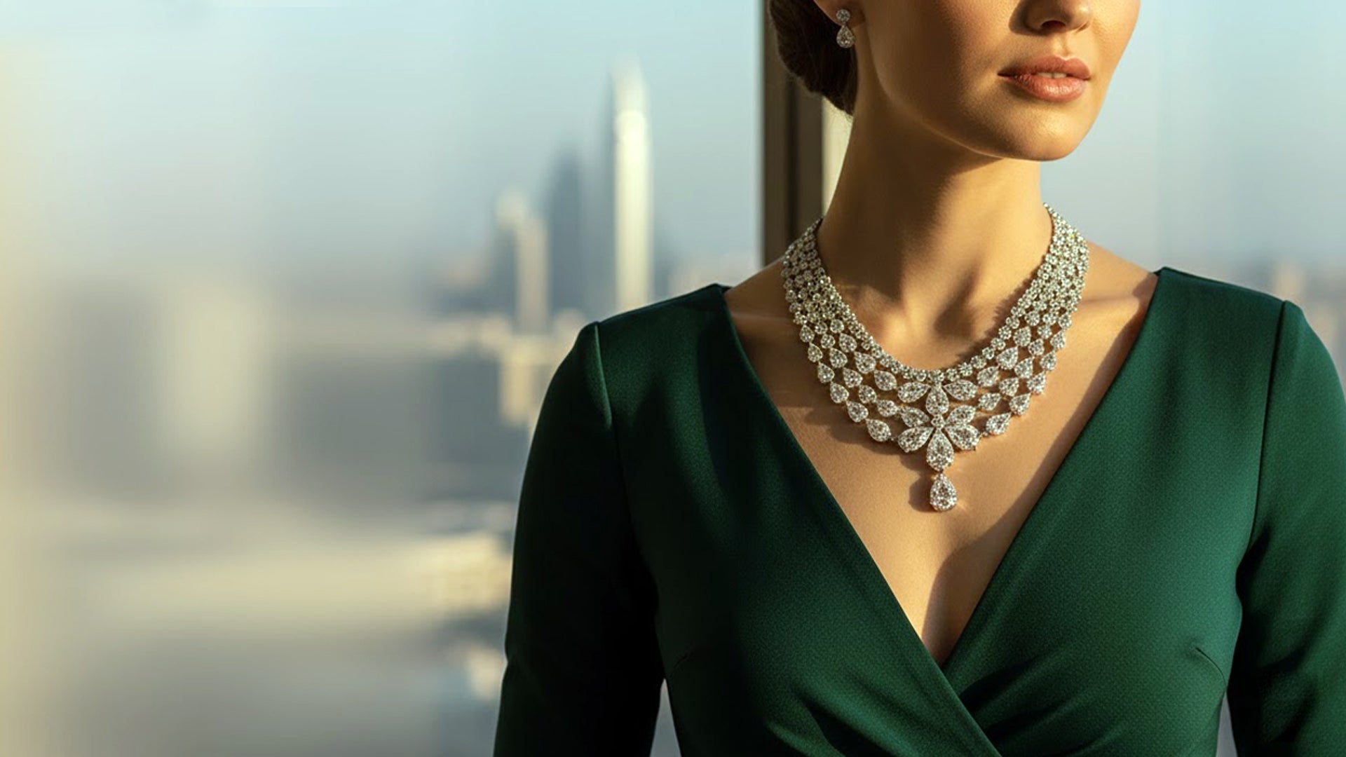 Buy Luxury Necklace Diamond in Dubai: Where Artistry, Brilliance, and Heritage Meet