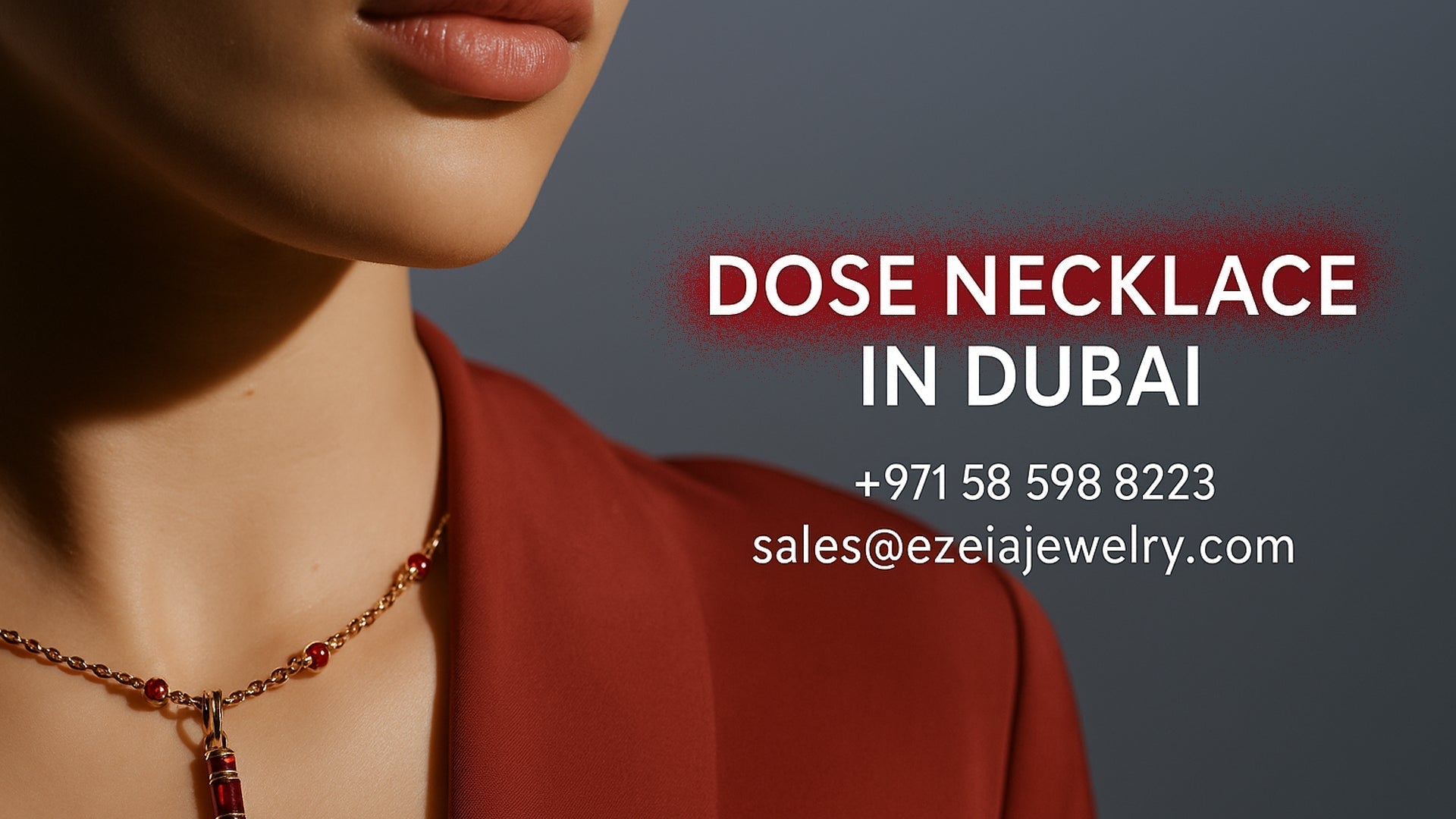 Dose Necklace in Dubai: The New Language of Luxury, Exclusively for You