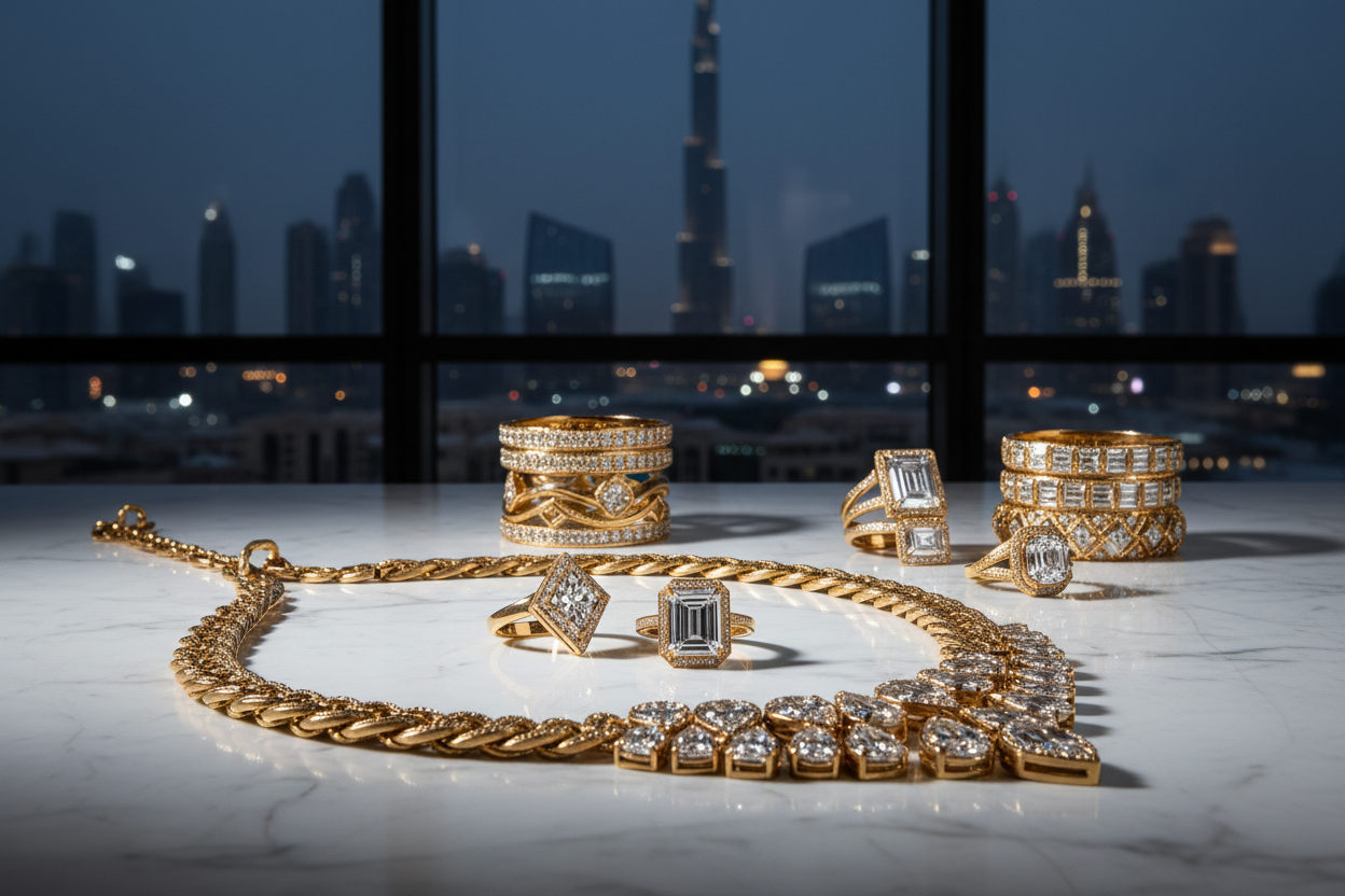 Custom Jewelry in Dubai: Why High-Net-Worth Buyers & Investors Are Choosing Bespoke Gold & High Jewelry in 2026