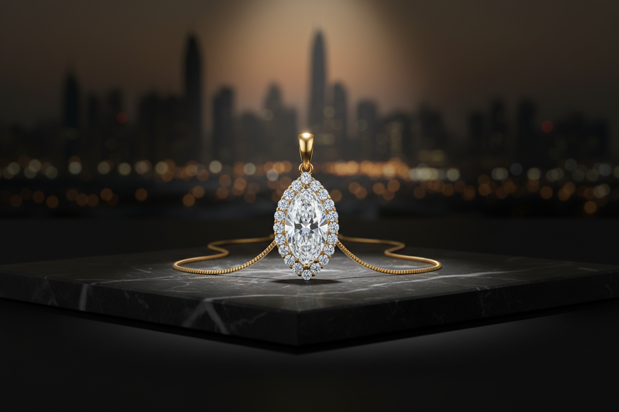 Shop High-End Pendants in Dubai | Experience Bespoke Luxury &amp; Designer Diamond Pendants – Ezeia Jewelry