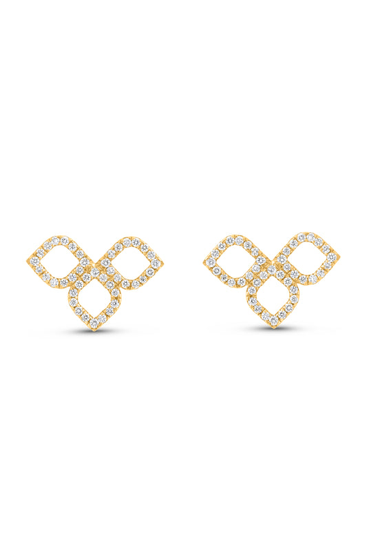 Zellige Diamond Studs