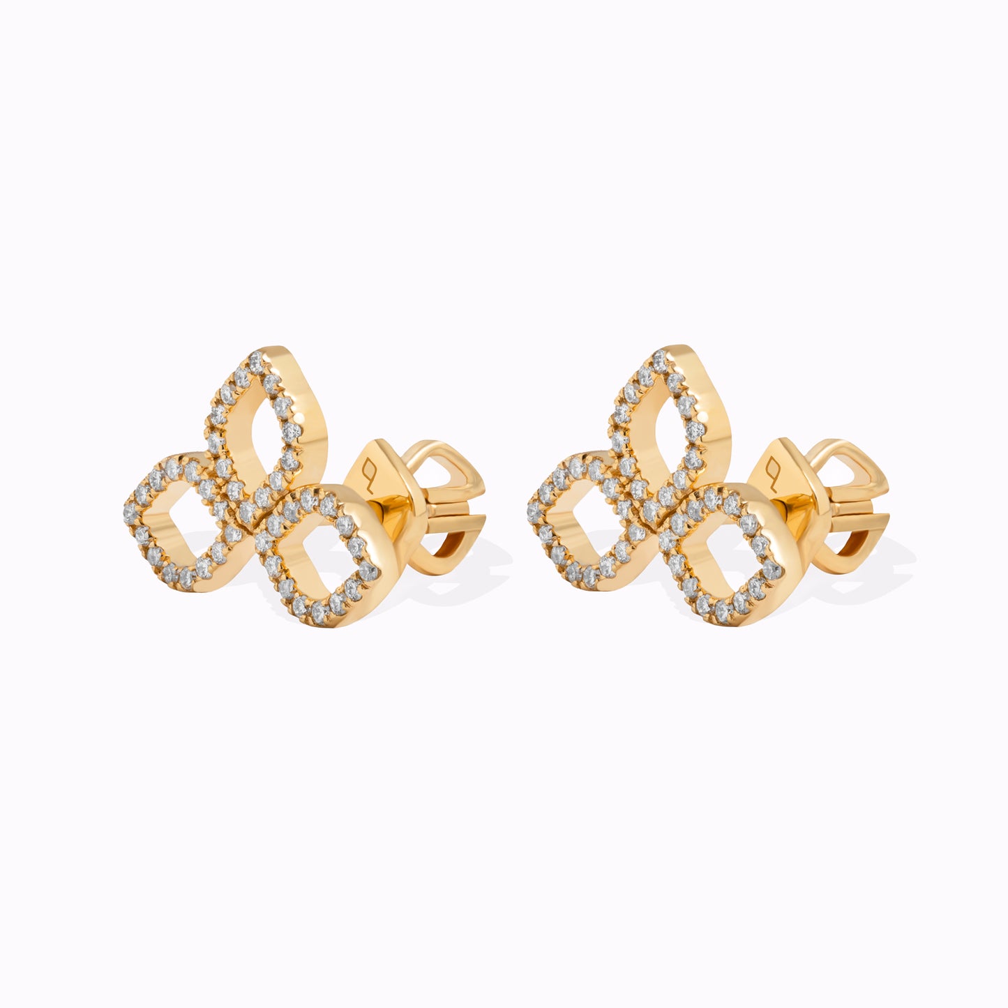 Zellige Diamond Studs