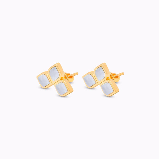 Zellige Mother of Pearl Studs