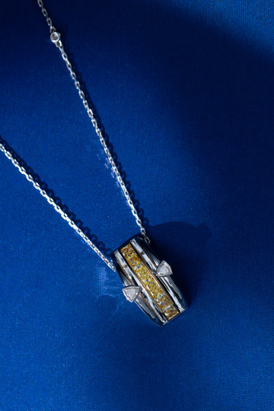 Solstice Diamond Necklace