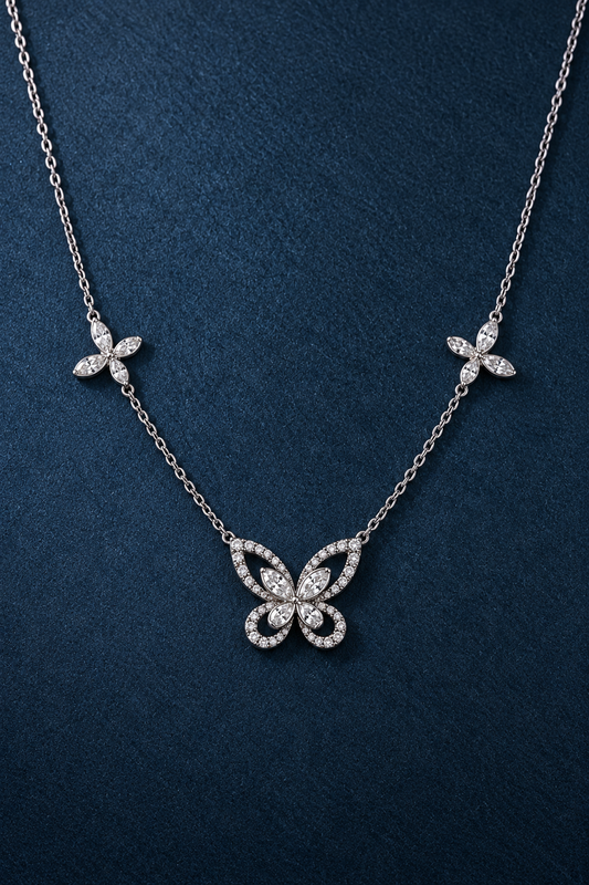 Papillon Diamond Necklace