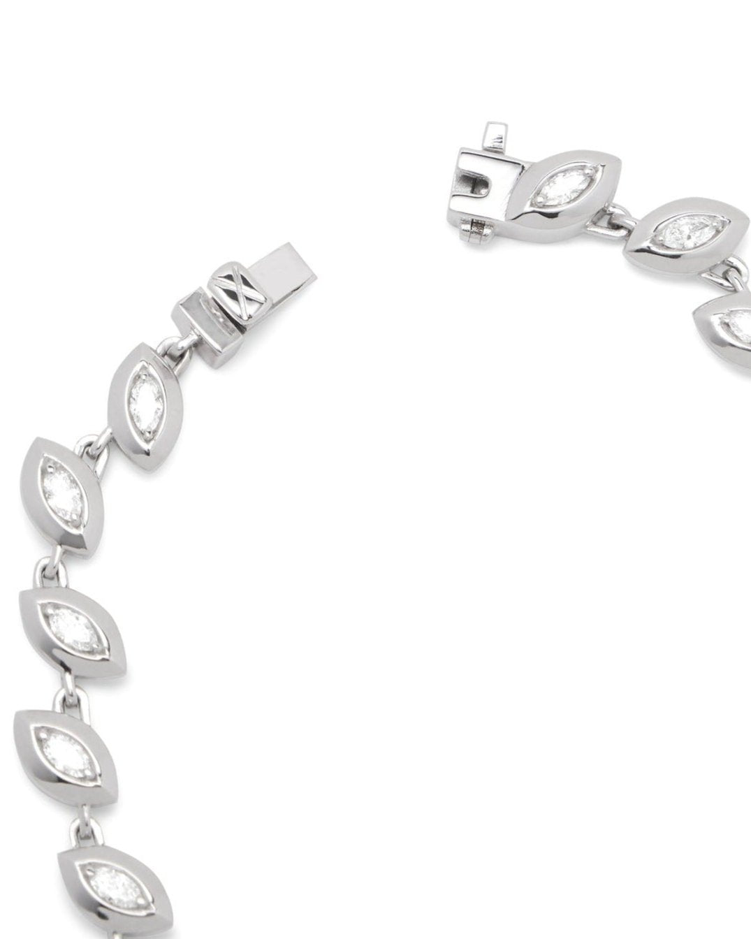 Crescent Tennis Bracelet