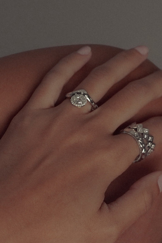 The Signature Halo Ring