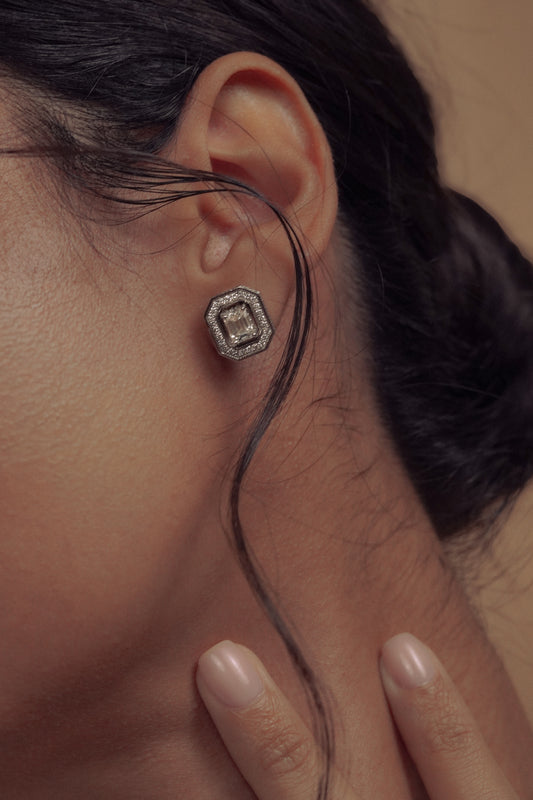 Prism Diamond Earrings