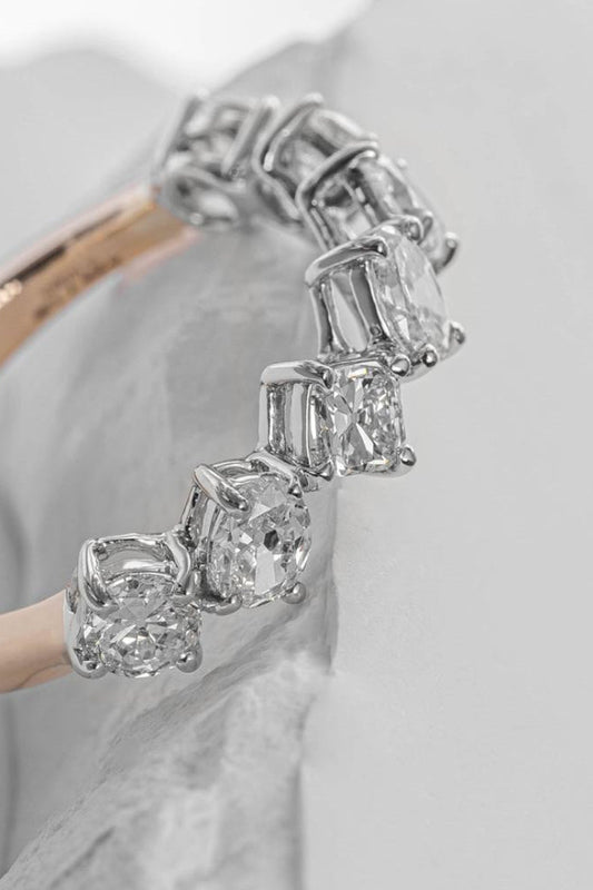 The Cascade Half Eternity Band